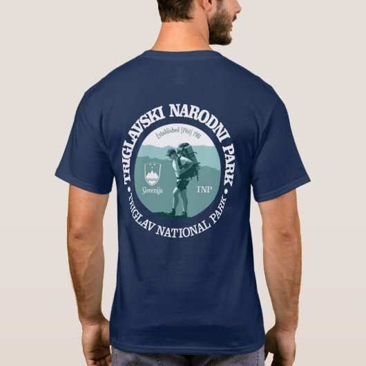 Triglav National Park T-shirt (Achterkant)