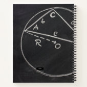 TRIGONOMETRIE CHALKBOARD NOTES (BLACK) NOTITIEBOEK (Achterkant)
