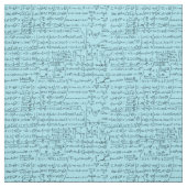 Trigonometrie Cheat Sheet, blauw Stof (Swatch)