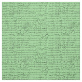 Trigonometrie Cheat Sheet, groen Stof (Swatch)