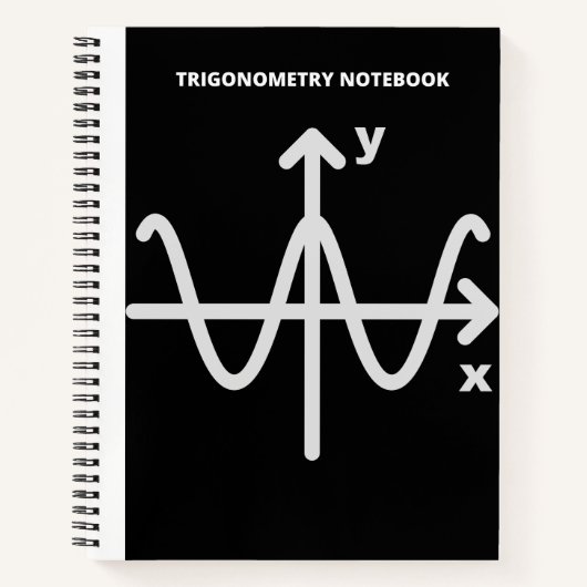 TRIGONOMETRIE COSINE SIGN NOTITIEBOEK (Voorkant)