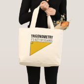 Trigonometrie Grote Tote Bag (Voorkant (product))