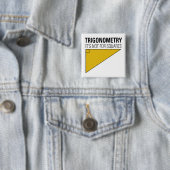 Trigonometrie Vierkante Button 5,1 Cm (In situ)