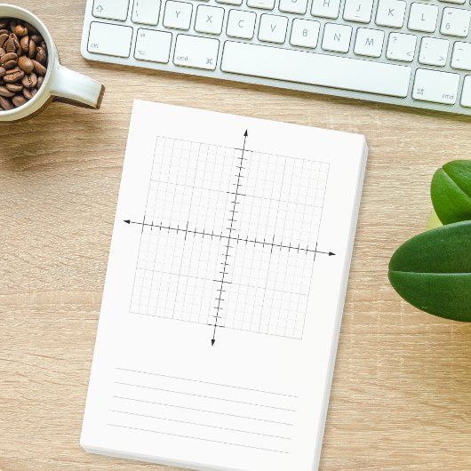 trigonometrie X Y coördineert grafiekpapier Post-it® Notes