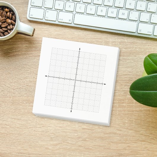 trigonometrie X Y coördineert grafiekpapier Post-it® Notes