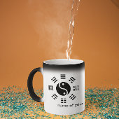 Trigrammen en Chinese klok aanpasbaar Magische Mok