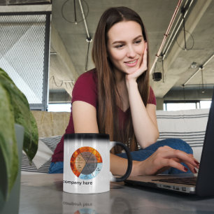 Trigrammen en Chinese klok aanpasbaar Magische Mok