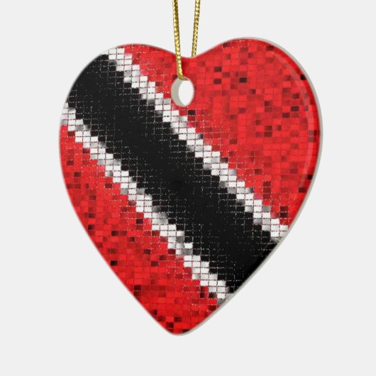 Triinidad en Tobago Keramisch Ornament (Links)