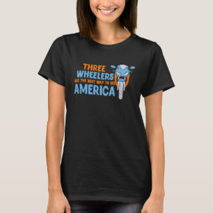 Trike Bike Outfit met een driewieler T-shirt