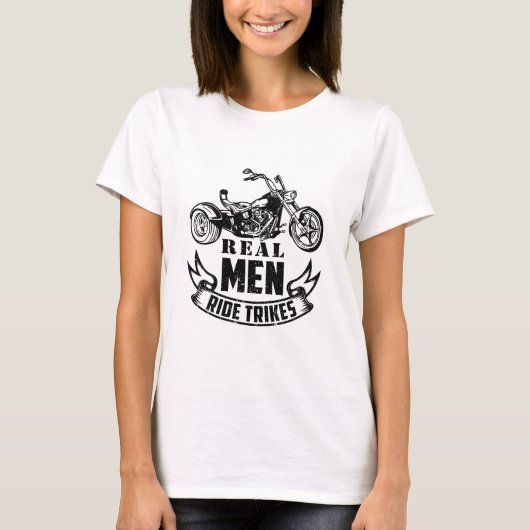 Trike Gifts for Men | Triker Trikes Motorcycle T-shirt (Voorkant)