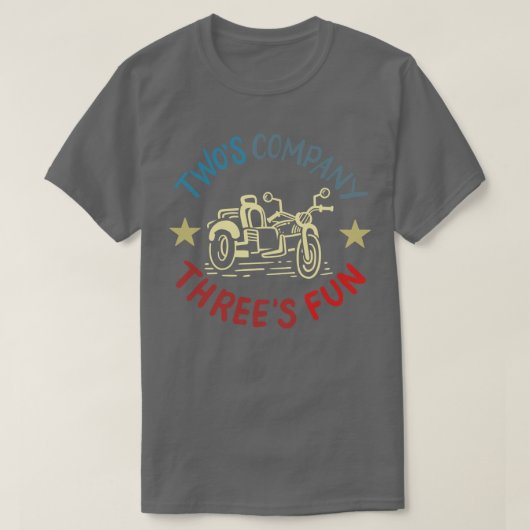 Trike Motorcycle Triker T-shirt (Design voorkant)