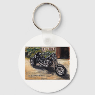 Trike-motorfiets Sleutelhanger