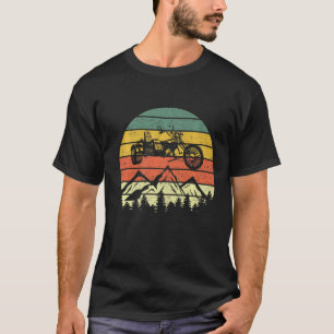 Trike Mountains Retro Triker Tricycle Ride T-shirt