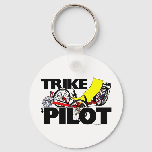 Trike Pilot Sleutelhanger (Voorkant)