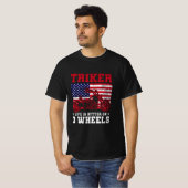 Trike Rider Gifts | Triker Trikes Biker T-shirt (Voorkant volledig)