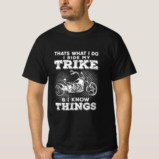 Trike Trikes Motorcycle Freedom Triker-motorfietse T-shirt (Voorkant)