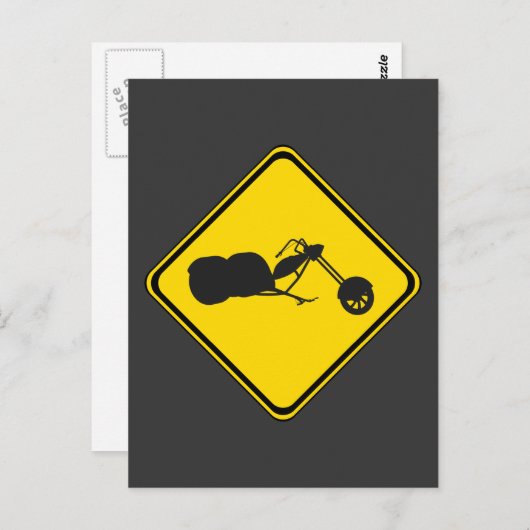 Trike Xing. Briefkaart (Voorkant / Achterkant)