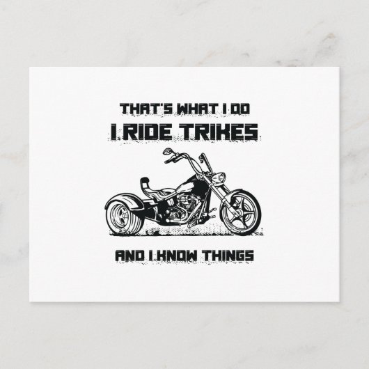Triker Briefkaart (Voorkant)