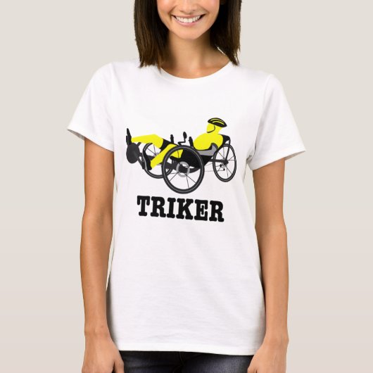 Triker ligfiets Trike T-shirt (Voorkant)