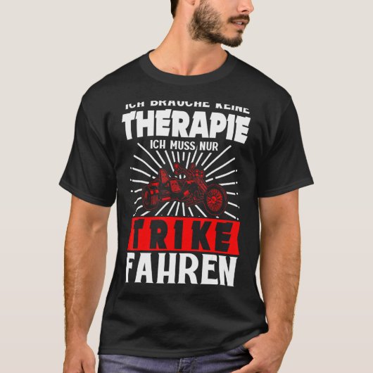Triker Motorcycle Triker T-shirt (Voorkant)