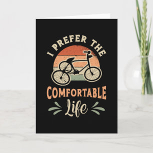 Triker van de fiets ik verkies de Comfortabele Vin Kaart