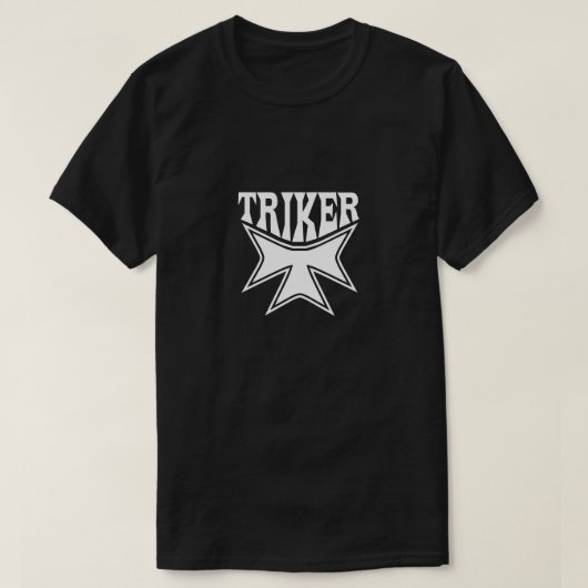Trikersymbool trilmotor 3 Wieler T-shirt (Design voorkant)