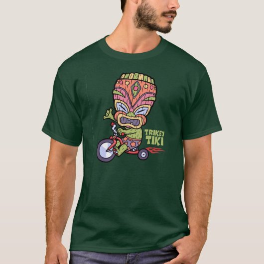 Trikey Tiki T-shirt (Voorkant)