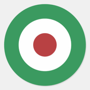 Trikleur Mod Bullseye Ronde Sticker