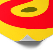 Trilbloemen Poster (Hoek)