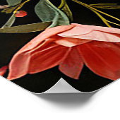 Trilbloemen Poster (Hoek)