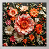 Trilbloemen Poster (Voorkant)