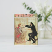 Trilby, hypnotiseerd door Svengali Briefkaart (Staand voorkant)