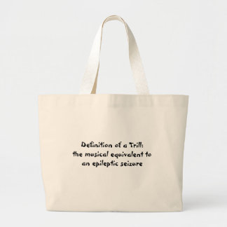 Trildefinitie Grote Tote Bag