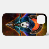Trilia Red Nebula Portret Case-Mate iPhone Case (Achterkant (horizontaal))