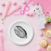 Triliobiet fossiel papieren bordje (Feest)