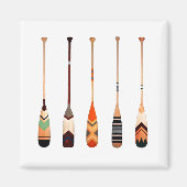 Trilkleurige trilkleurige decoratieve oren magneet (Voorkant)