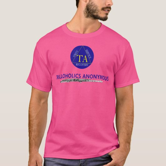 Trill Flute Marching Band Student Shirt Lit Funny (Voorkant)
