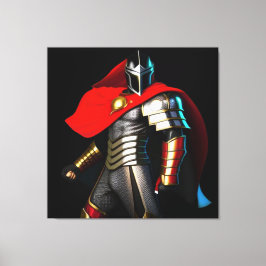 Trillante Ridder     Canvas Afdruk
