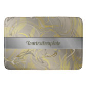 Trillen, gekleurd, kleurrijk + patroon, huis badmat (Voorkant)