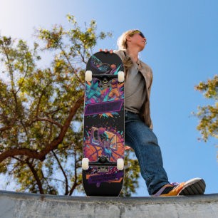Trillend Basketbal Overwinnings Grafisch Pro Skate Persoonlijk Skateboard