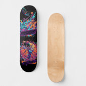 Trillend Basketbal Overwinnings Grafisch Pro Skate Persoonlijk Skateboard (Voorkant)
