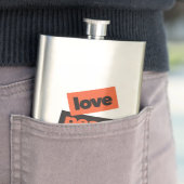 Trillend, bold, eenvoudig, stadsontwerp van Love P Flacon (Voorbeeld)