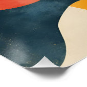 Trillend Dimensionaal Prisma Perfect Poster (Hoek)