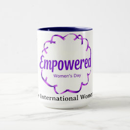 Trillend Dopamine Decor Bekrachtigde IWD 2026 Mok