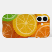 Trillend Gelei Fruit Ontwerp met Suikerkristal Case-Mate iPhone Case (Achterkant (horizontaal))