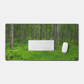 Trillend Groene Bos Sereniteit Bureaumat (Keyboard & Muis)