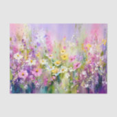 Trillend Lentewildbloemen Weide DZ6L Decoupage Tissuepapier (Voorkant)