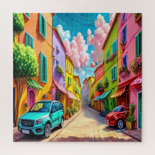 Trillend Middellands Zee dorp Legpuzzel