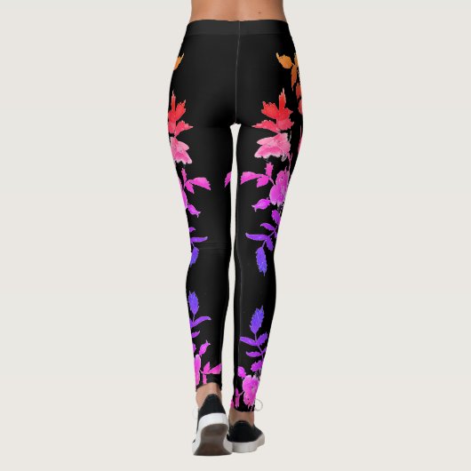  trillend Roos Leggings (Achterkant)