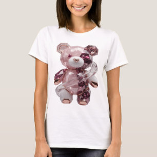 Trillend Zilver ABSTRACTE KUNST Statement Design T-shirt